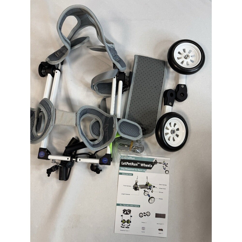 Adjustable Dog Wheelchair for Back Legs Size XS - Picture 5 of 11